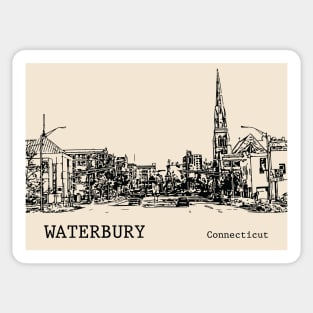 Waterbury Connecticut Sticker